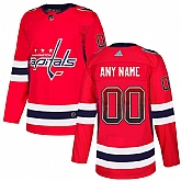 Washington Capitals Red Men's Customized Drift Fashion Adidas Jersey,baseball caps,new era cap wholesale,wholesale hats